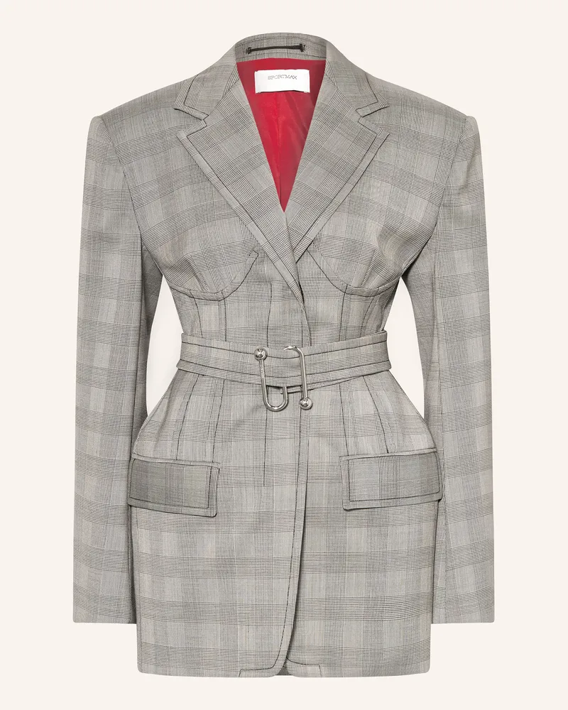 SPORTMAX Blazerkleid EMY Hellgrau