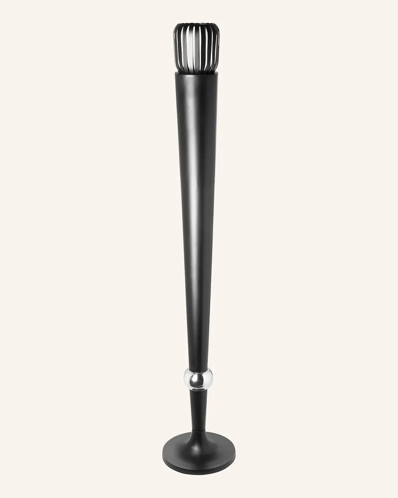 Fink Vase, Bodenleuchter MARNI Schwarz