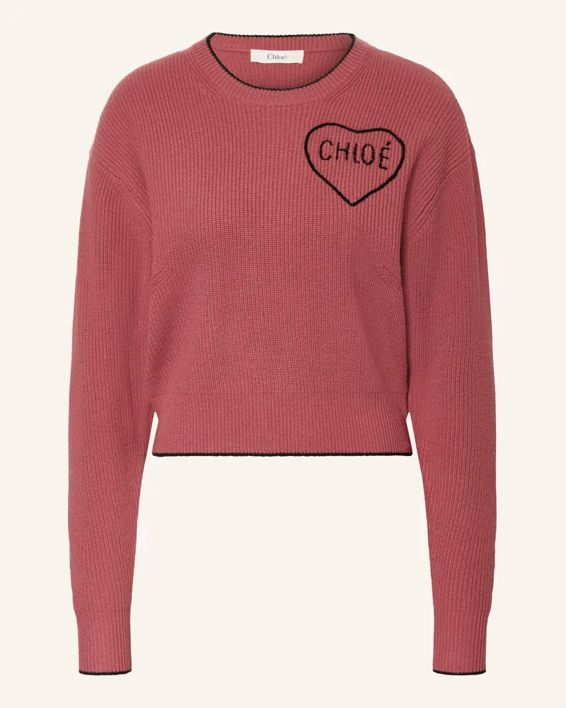 Chloé Pullover pink Hellrot