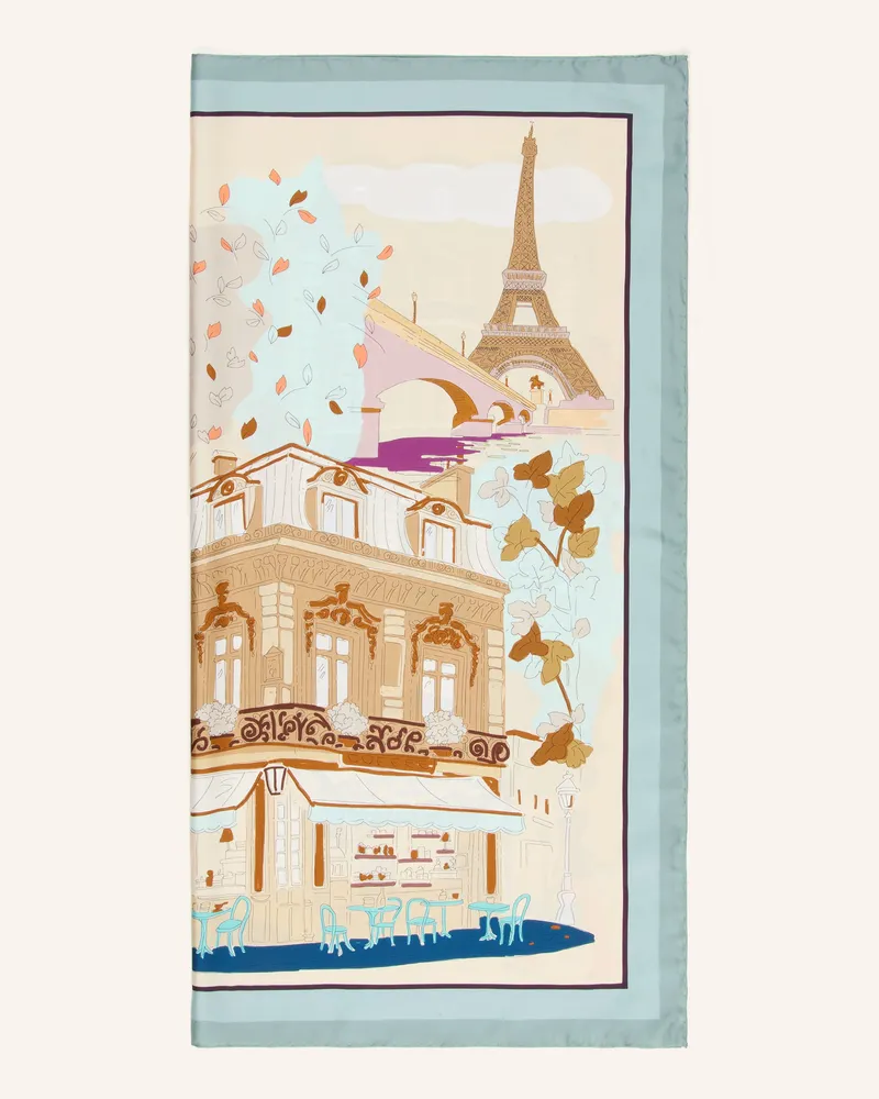 Barbieri Seidentuch Blaugrau