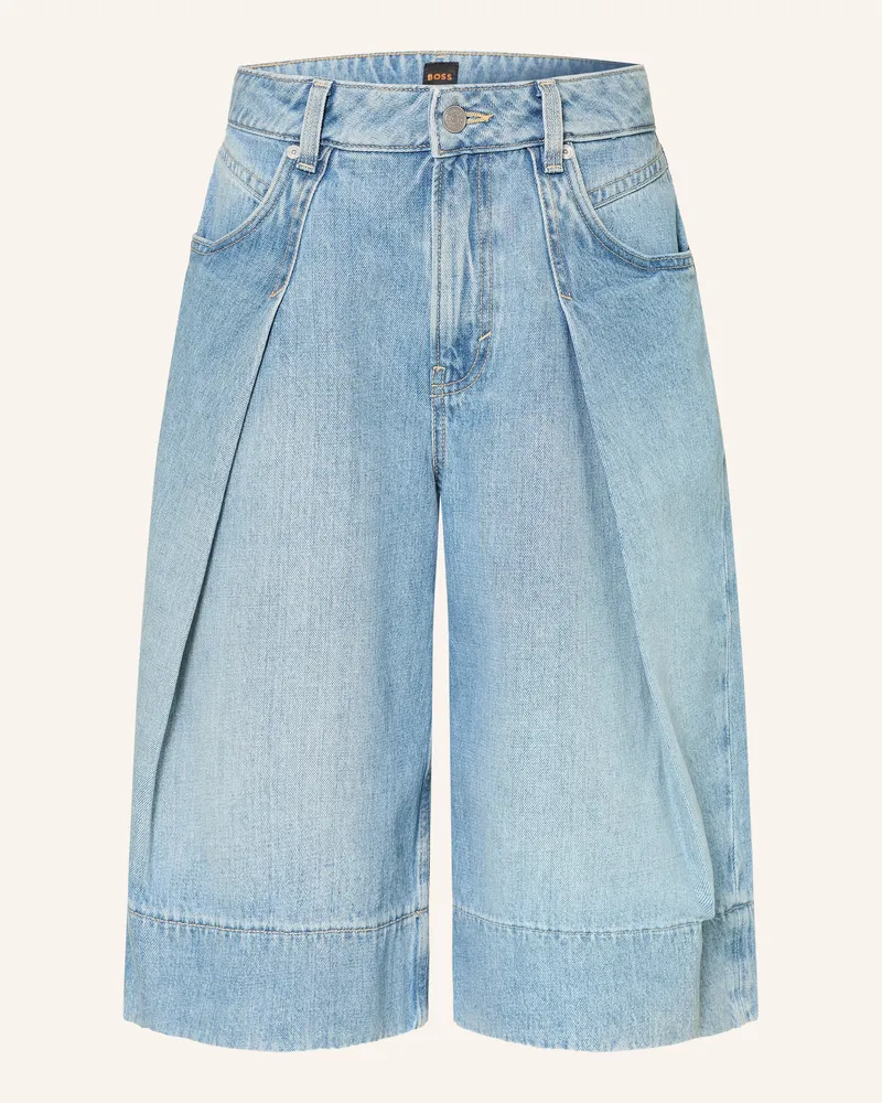 HUGO BOSS Jeans-Bermudas Slouchy blau 430
