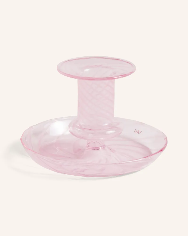Hay Kerzenhalter Flare pink Hellrosa