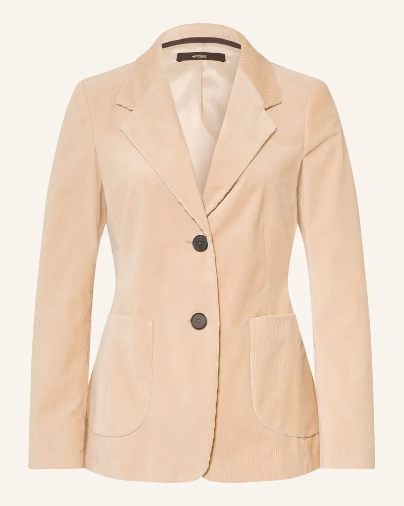 windsor. Cordblazer beige Beige