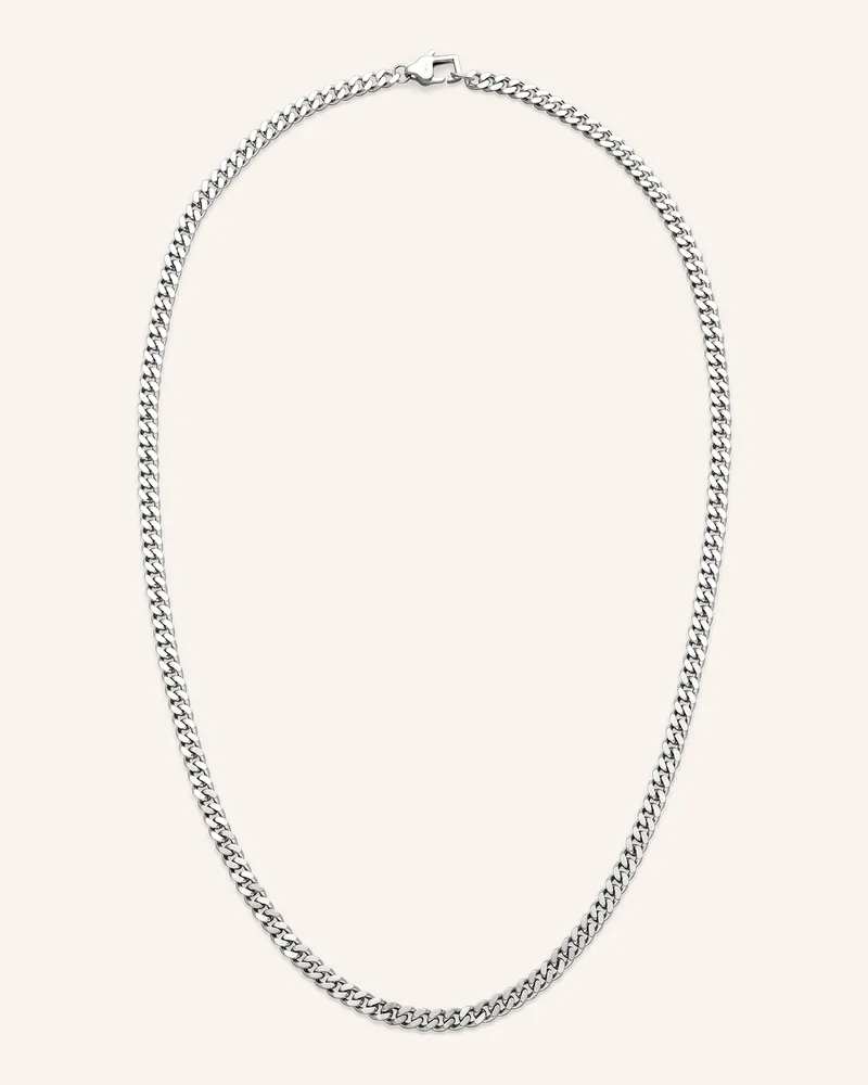 S.Oliver Halskette  Aus  Edelstahl silber Silber