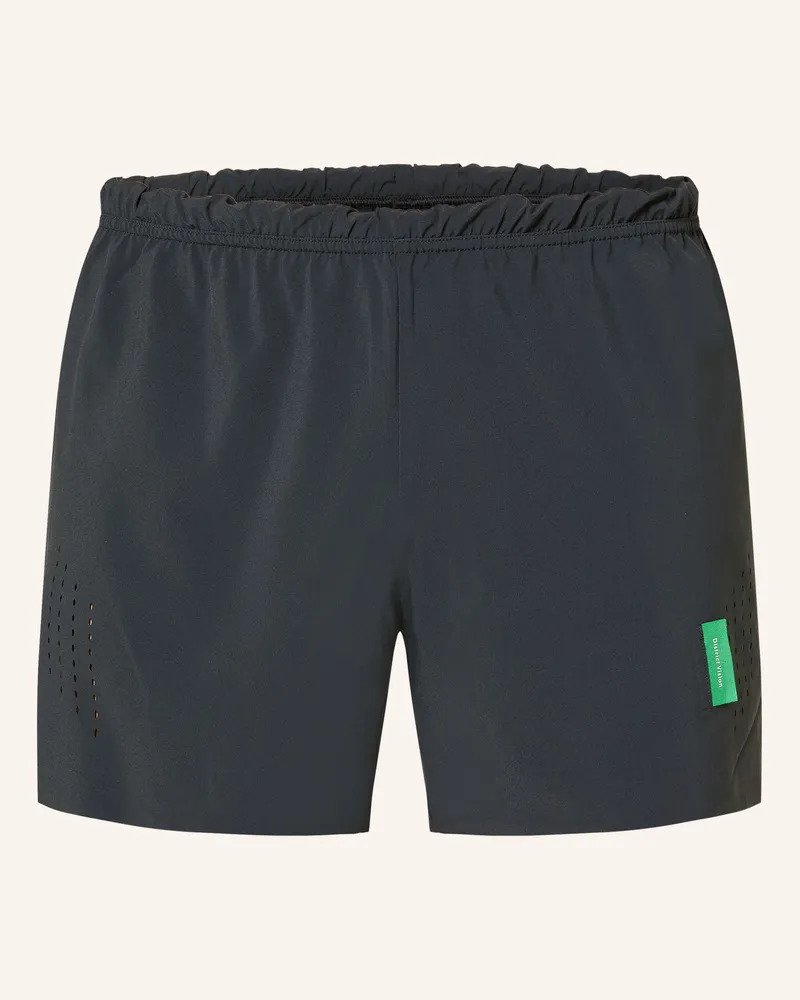 District Vision Laufshorts Performance Lab Split schwarz Schwarz
