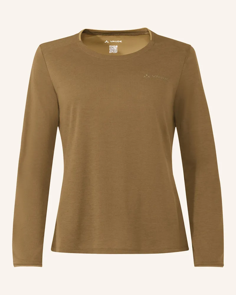 Vaude Funktionsshirt W Essential Ls T-Shirt beige Beige