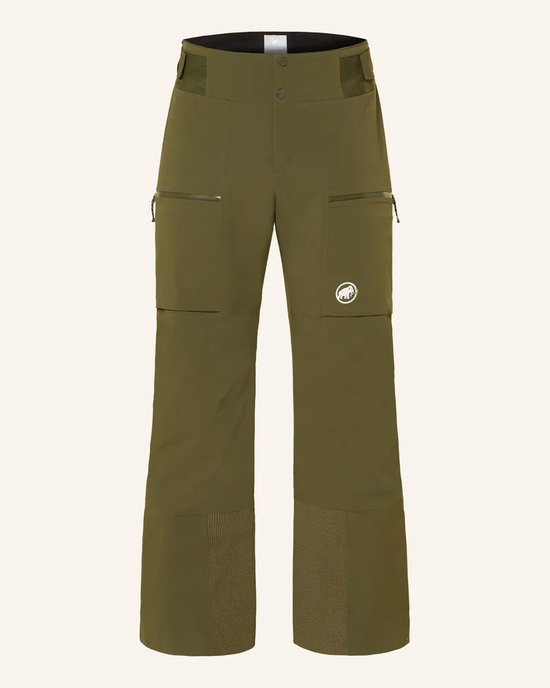 Mammut Skihose STONEY Dunkelgrün