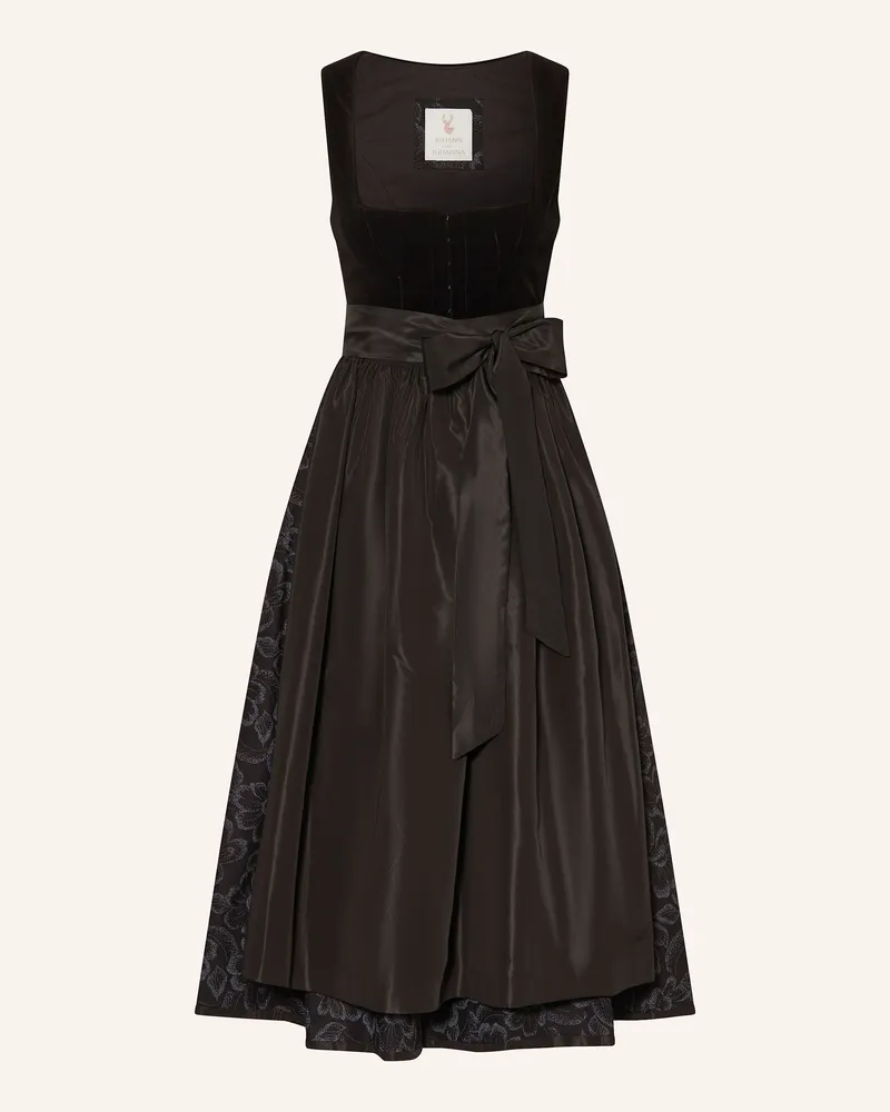 Johann & Johanna Dirndl schwarz Schwarz