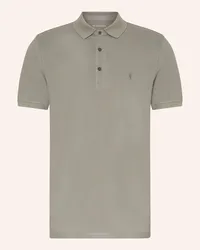 AllSaints Piqué-Poloshirt REFORM Slim Fit Grau