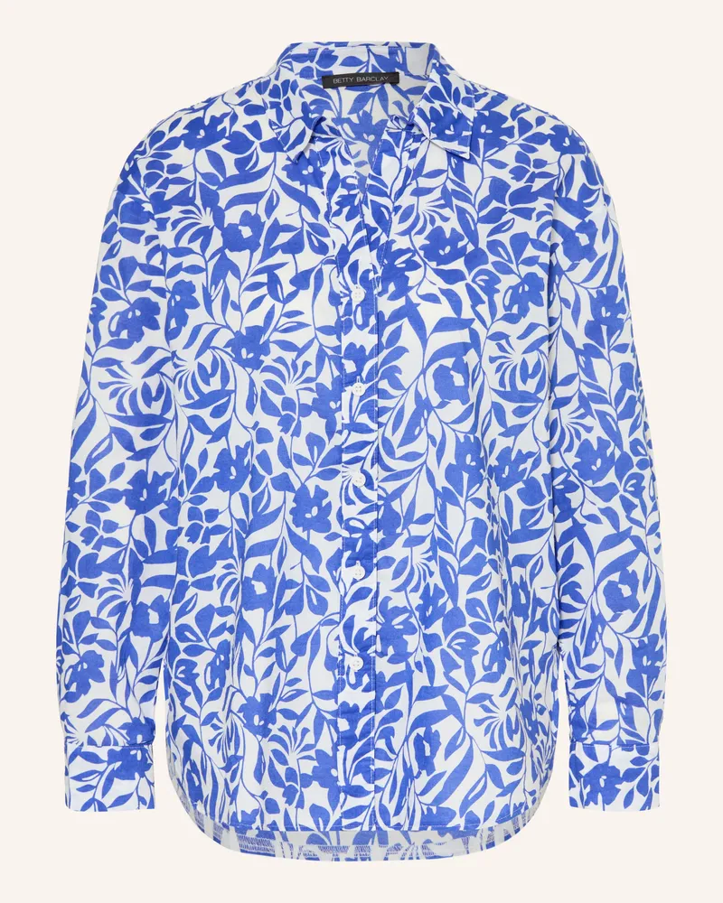 Betty Barclay Bluse blau Weiss