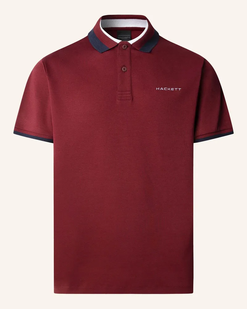 Hackett Poloshirt HS CLUB COLLAR POLO Dunkelrot