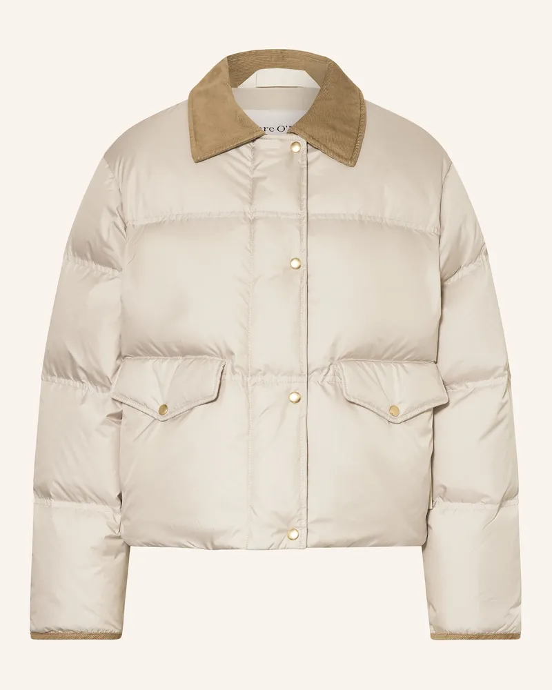 Marc O'Polo Daunenjacke beige Creme