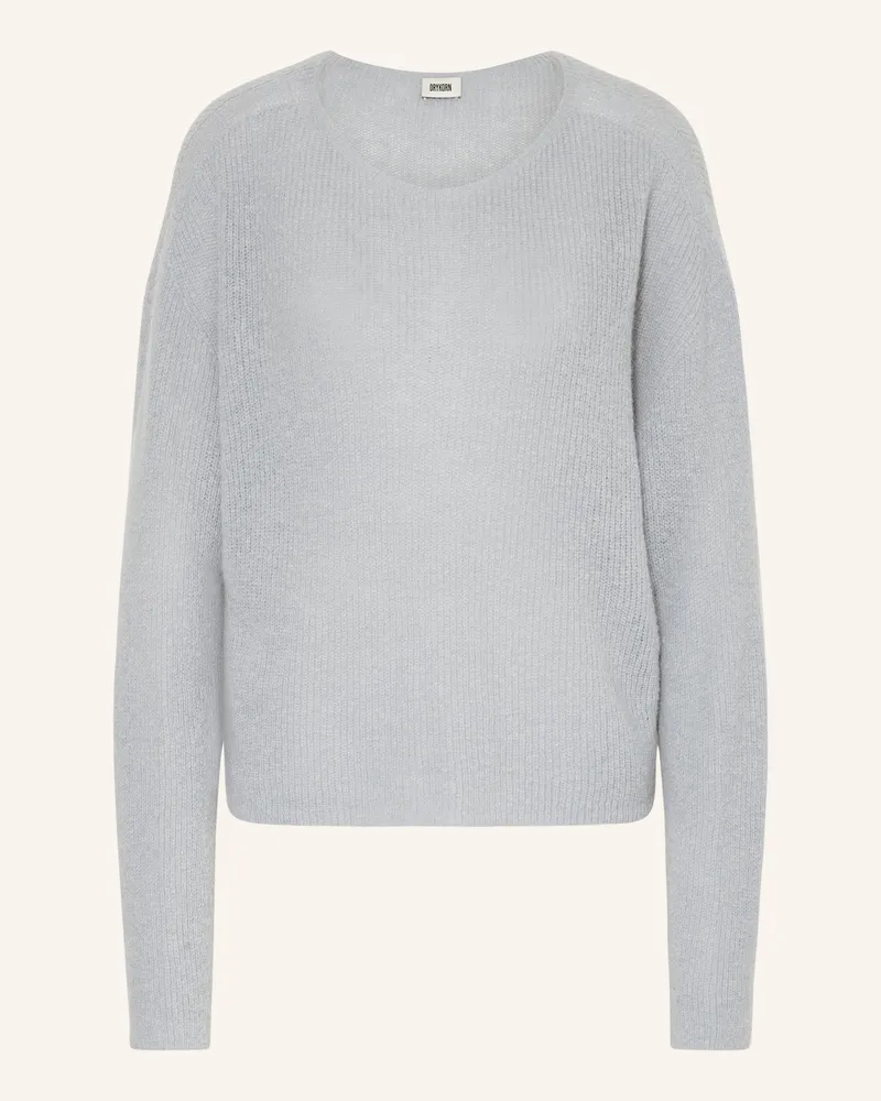 Drykorn Pullover IMENY mit Alpaka Hellblau