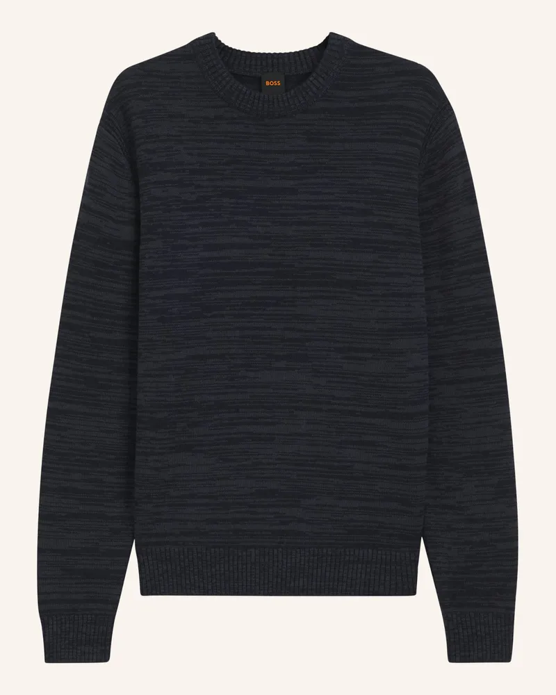 HUGO BOSS Pullover Aperoso Regular Fit blau Dunkelblau