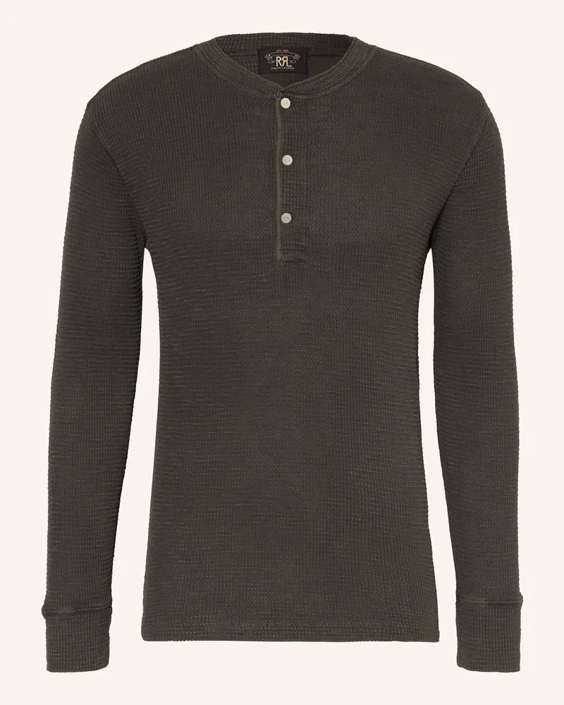 RRL Pullover Dunkelgrau