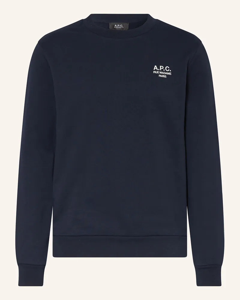 A.P.C. Sweatshirt Dunkelblau