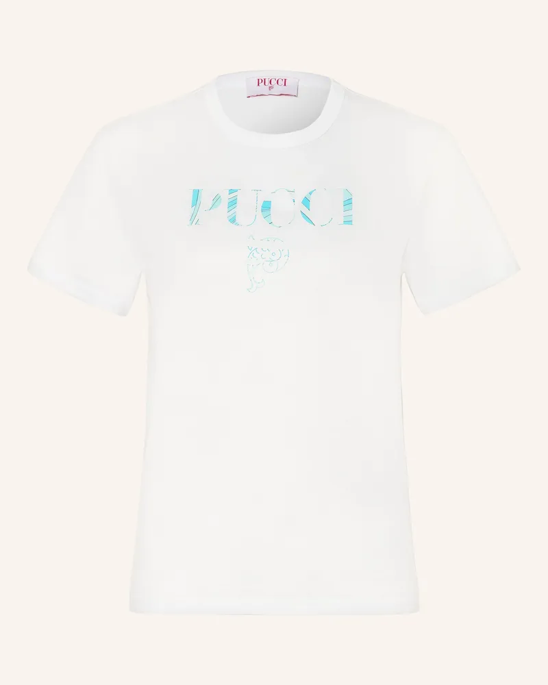 Emilio Pucci T-Shirt weiss Weiss