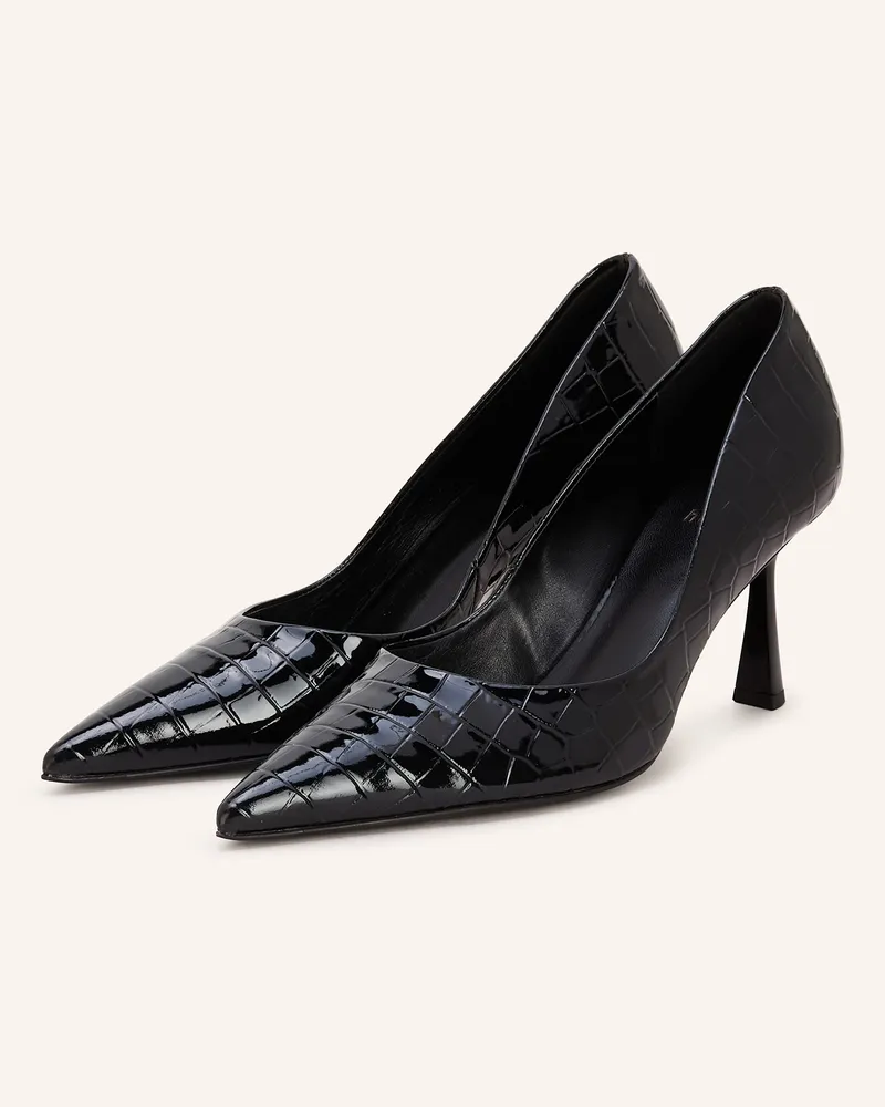 Högl Lack-Pumps Schwarz