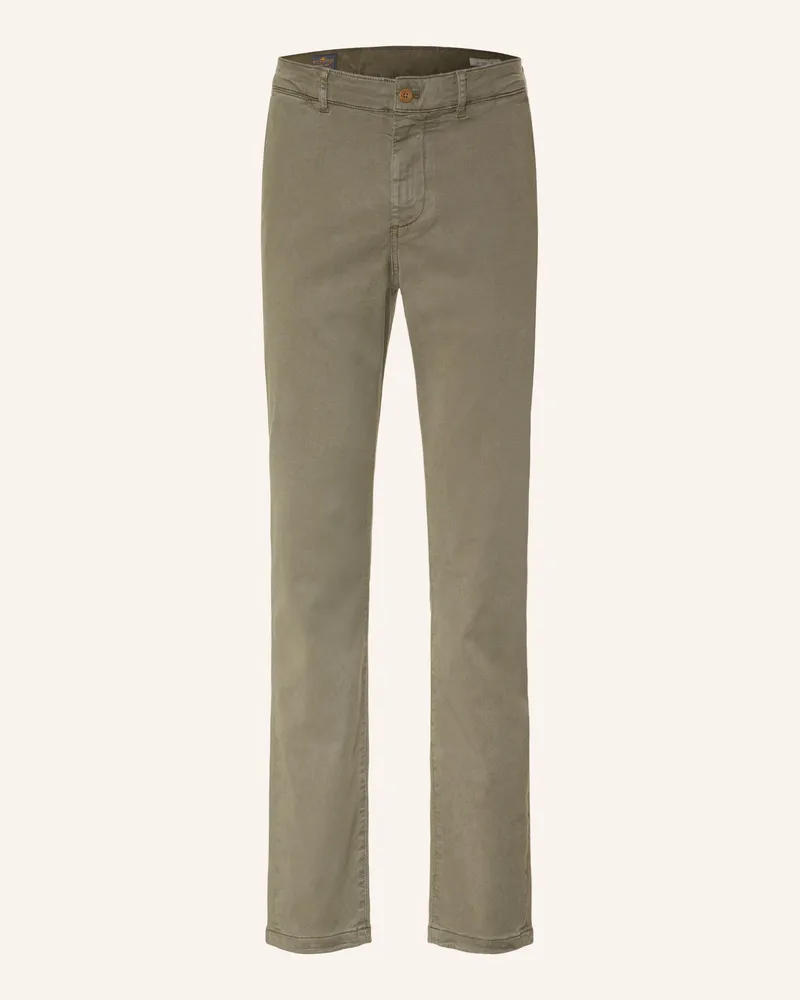 Faherty Chino Coastline Slim Fit gruen Oliv