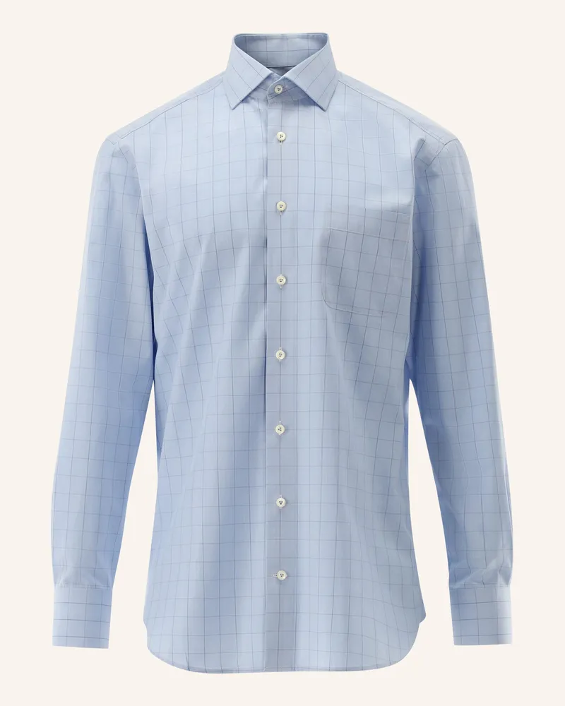 van Laack Hemd Comfort Fit blau Hellblau