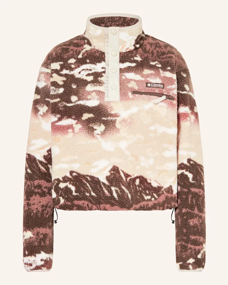 Columbia Sportswear Company Fleece-Troyer HELVETIA™ II Dunkelbraun