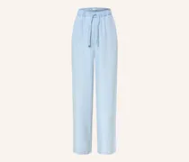 Marlenehose In Jeansoptik blau