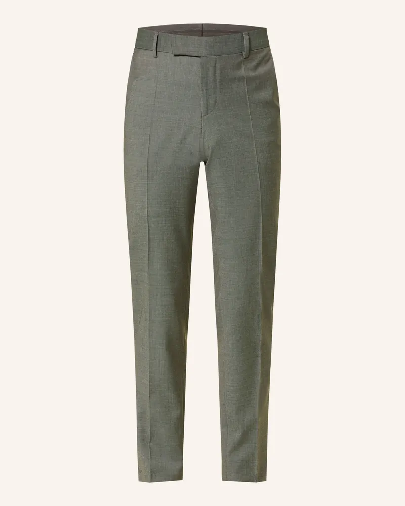 HUGO BOSS Anzughose H-Genius Slim Fit gruen 347