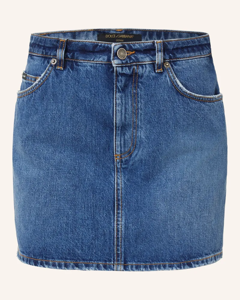 Dolce & Gabbana Jeansrock blau Blau