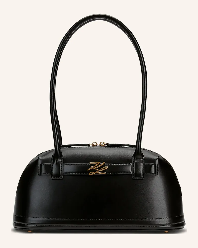 Karl Lagerfeld Bowlingtasche schwarz Schwarz