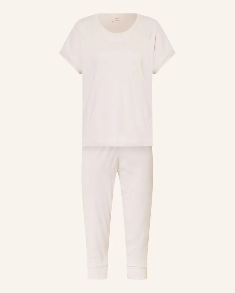 Mey 3/4-Schlafanzug Serie N8TEX 2.0 Beige