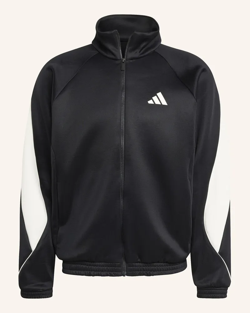 adidas Stadium Trainingsjacke schwarz Schwarz