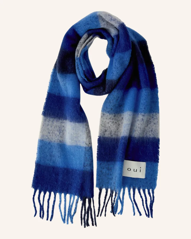Oui  Oui Schal blau Blau