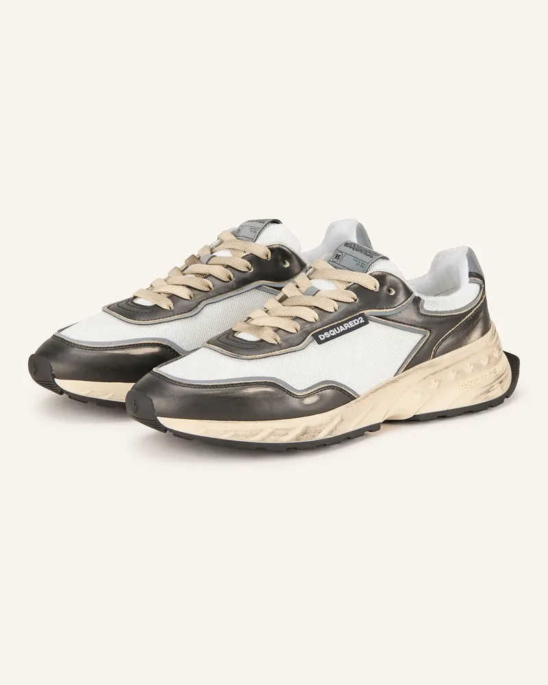 Dsquared2 Sneaker Sprinter grau Weiss