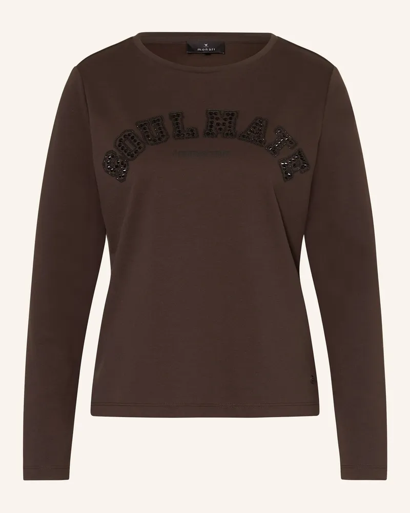 monari Sweatshirt Dunkelbraun