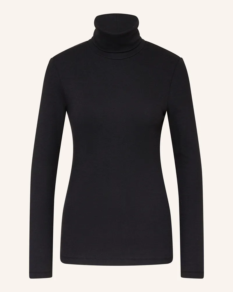 Marc O'Polo Longsleeve schwarz Schwarz