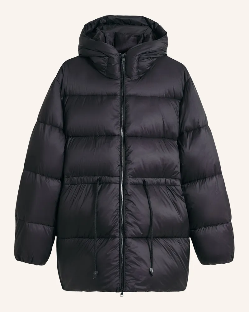 HUGO BOSS Jacke Falentina-3 Relaxed Fit schwarz Schwarz