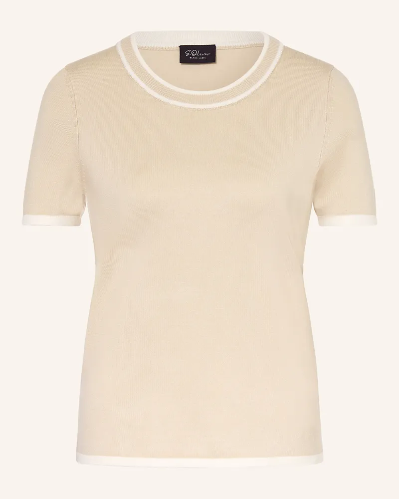 S.Oliver Strickshirt beige Creme