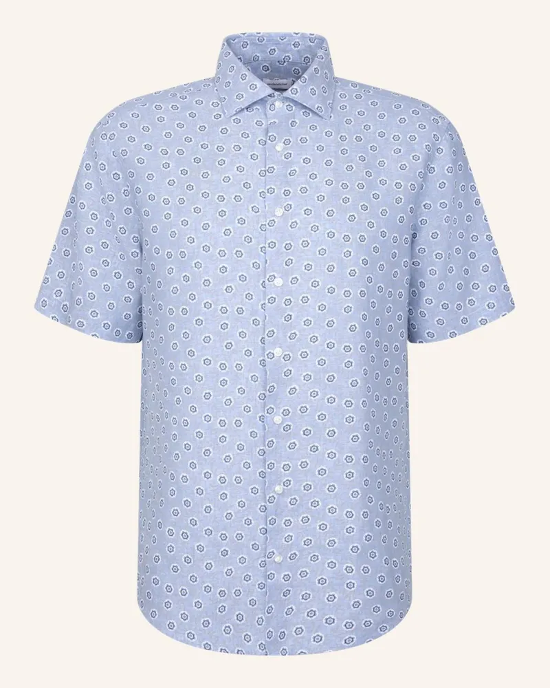 Seidensticker Leinenhemd Regular Fit blau Blau