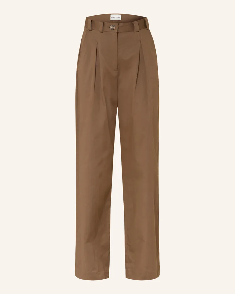 Claudie Pierlot Marlenehose Braun