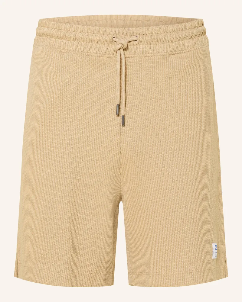 HUGO BOSS Sweatshorts Nuwafflo beige Beige