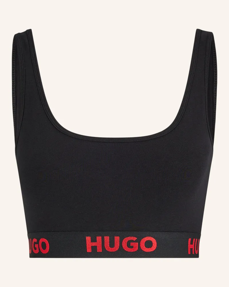HUGO BOSS Bh BRALETTE SPORTY LOGO Schwarz