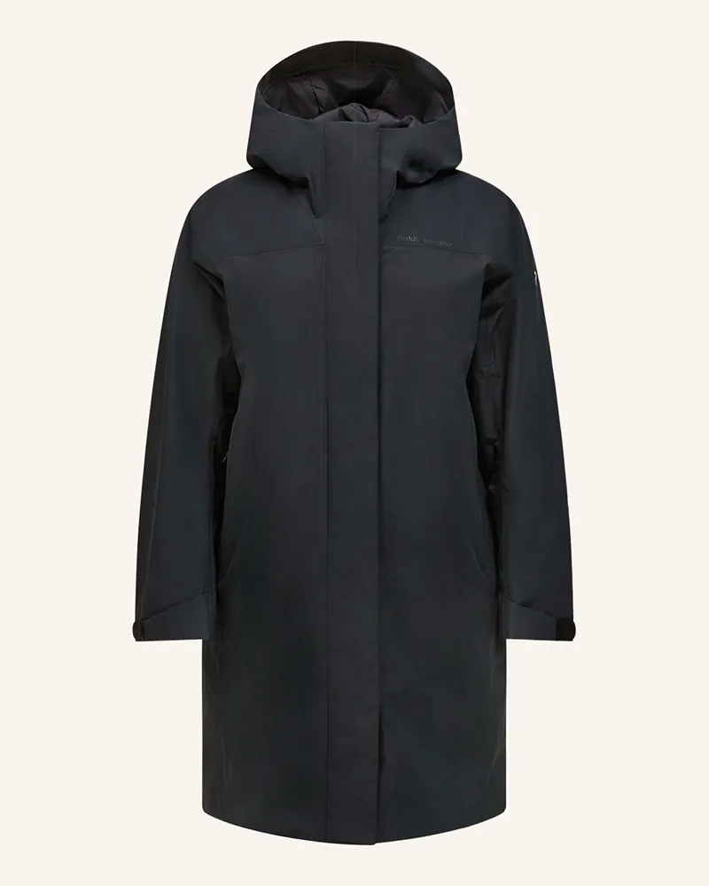 Peak Performance Parka Treeline Hipe® schwarz Schwarz