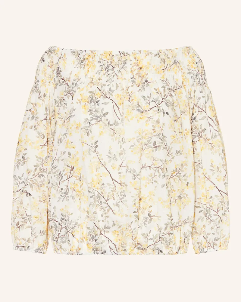 van Laack Off-Shoulder-Bluse BERNICE Weiss
