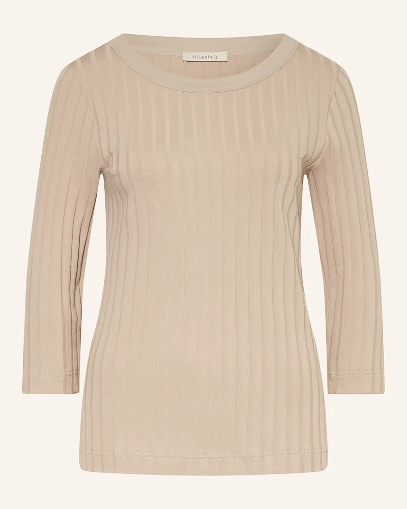 lilienfels Shirt mit 3/4-Arm Beige