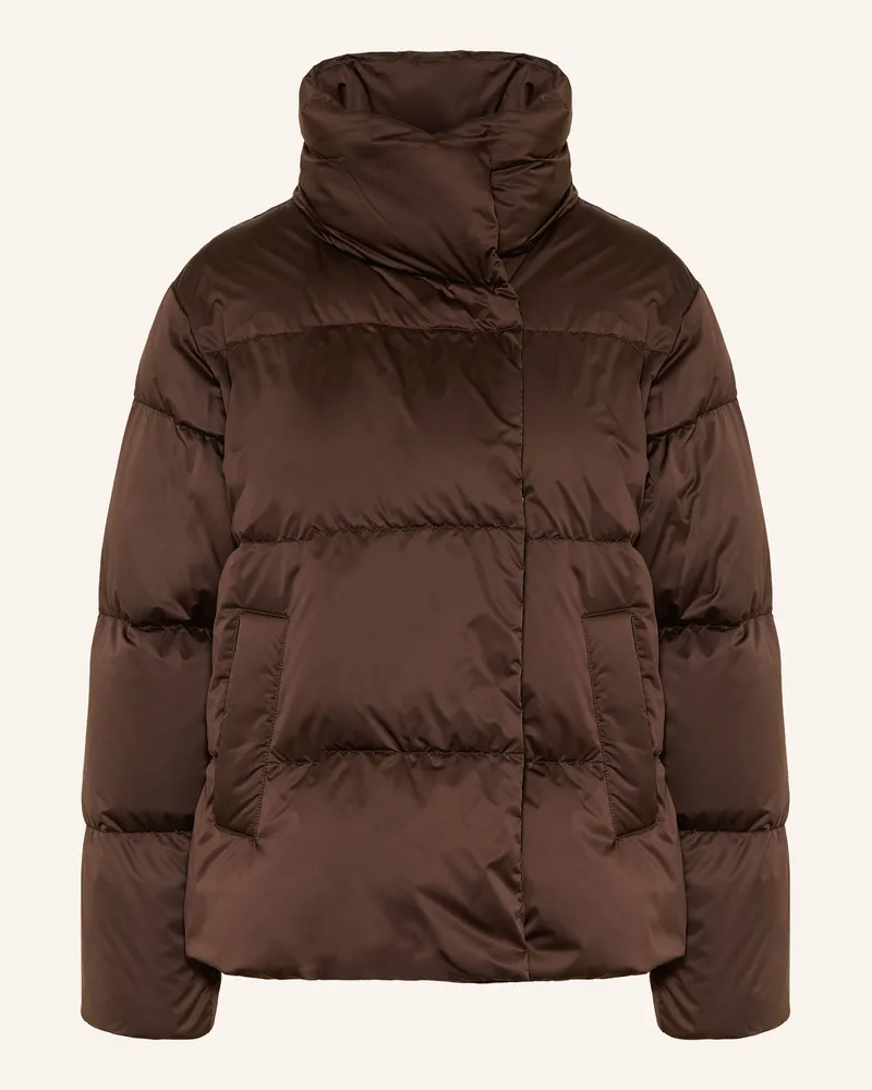 Max Mara Daunenjacke Matassa braun Dunkelbraun