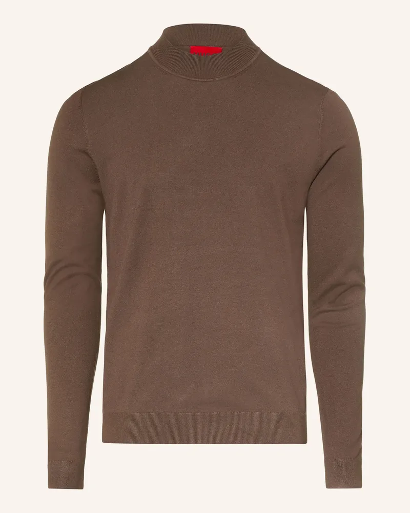 HUGO BOSS Pullover San Marc-Cv braun Dunkelbraun