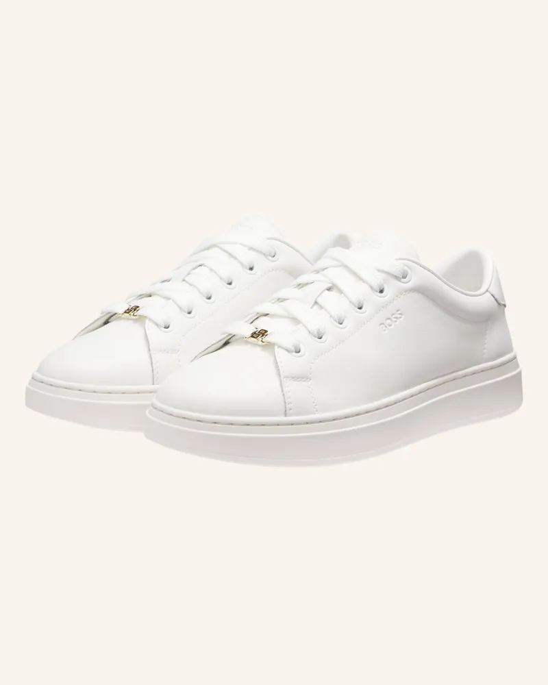 HUGO BOSS Turnschuh KIERAN_TENN_ALTBB Weiss
