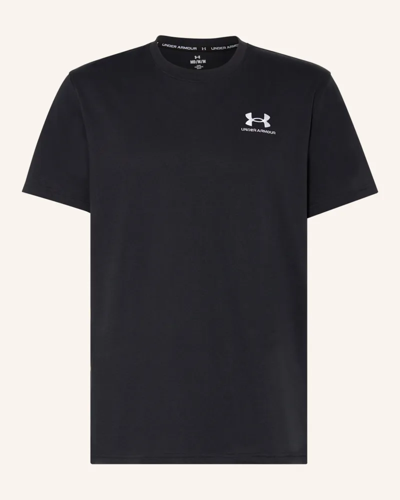 Under Armour T-Shirt Ua Heavyweight schwarz Schwarz