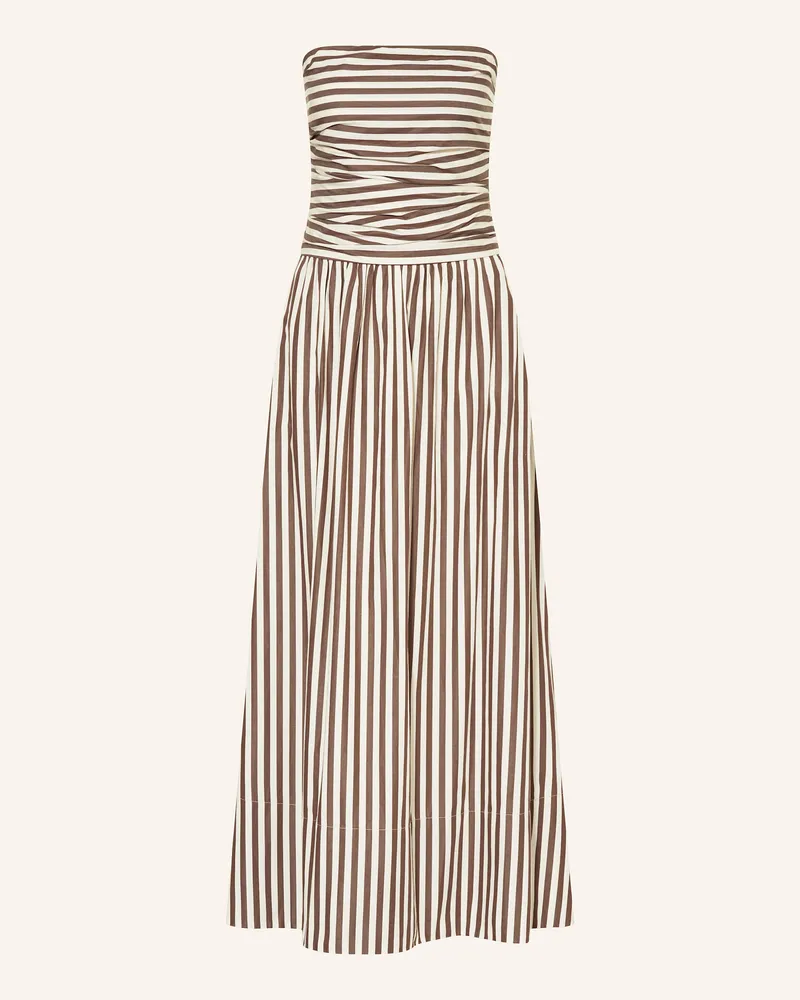 Faithfull The Brand Off-Shoulder-Kleid VERA Weiss