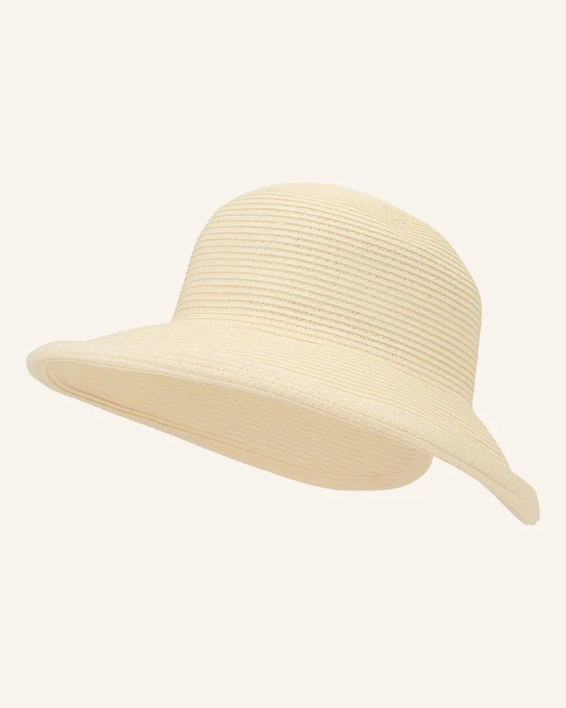 Loevenich Strohhut weiss Creme